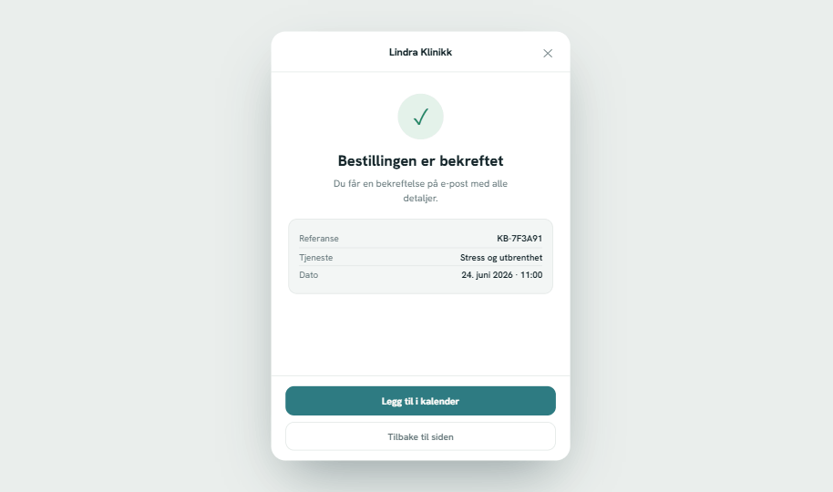 Bekreftelse