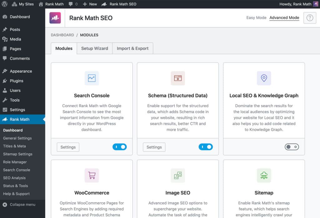 Anmeldelse : rankmath seo-plugin 3 Anmeldelse : rankmath seo-plugin – illustrasjon 1