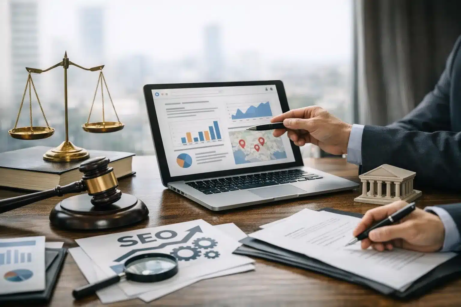 SEO for advokater: hvordan rangere på konkurranseutsatte juridiske tjenester